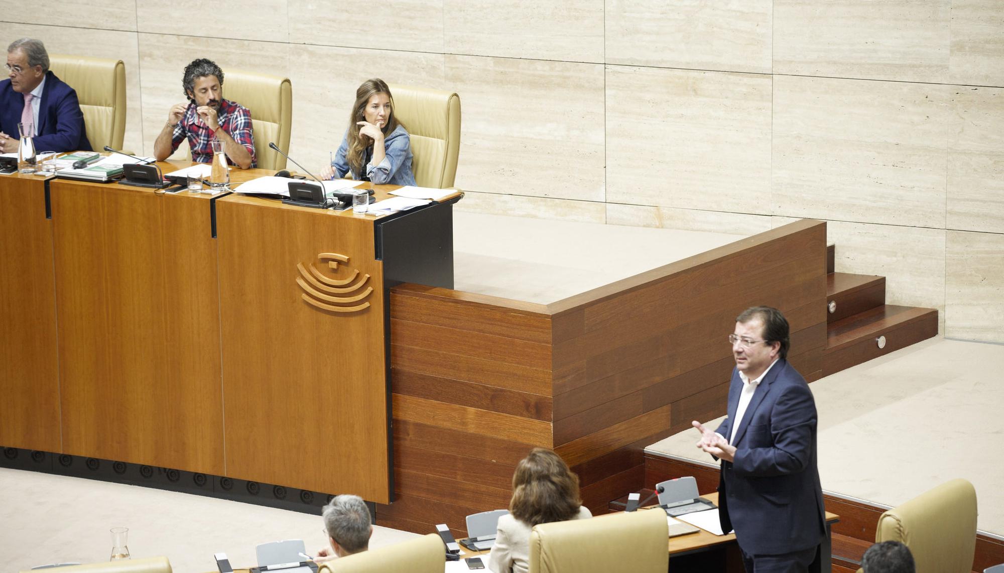 Votación Asamblea Extremadura